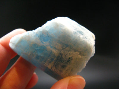 Aquamarine Blue Beryl Crystal From Brazil - 1.7"