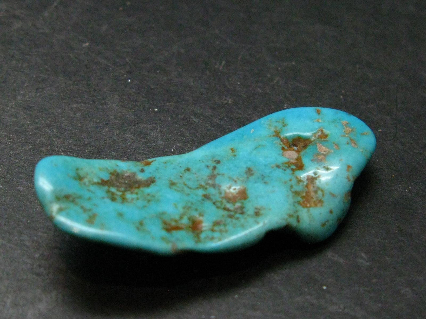 Genuine Polished Turquoise from Arizona, USA - 1.8" - 7.34 Grams
