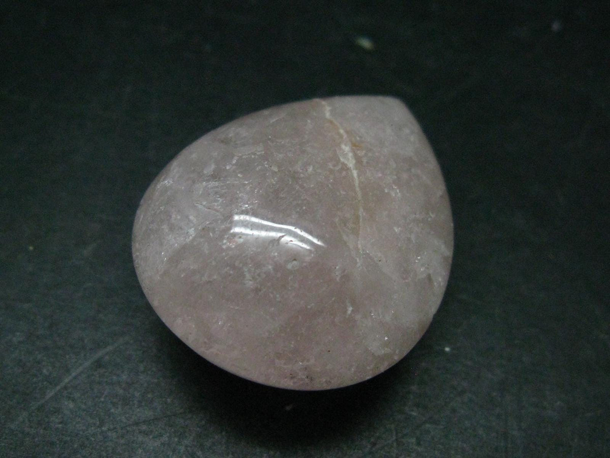 Genuine Pink Morganite Tumbled Stone From Brazil - 1.6" - 28.29 Grams