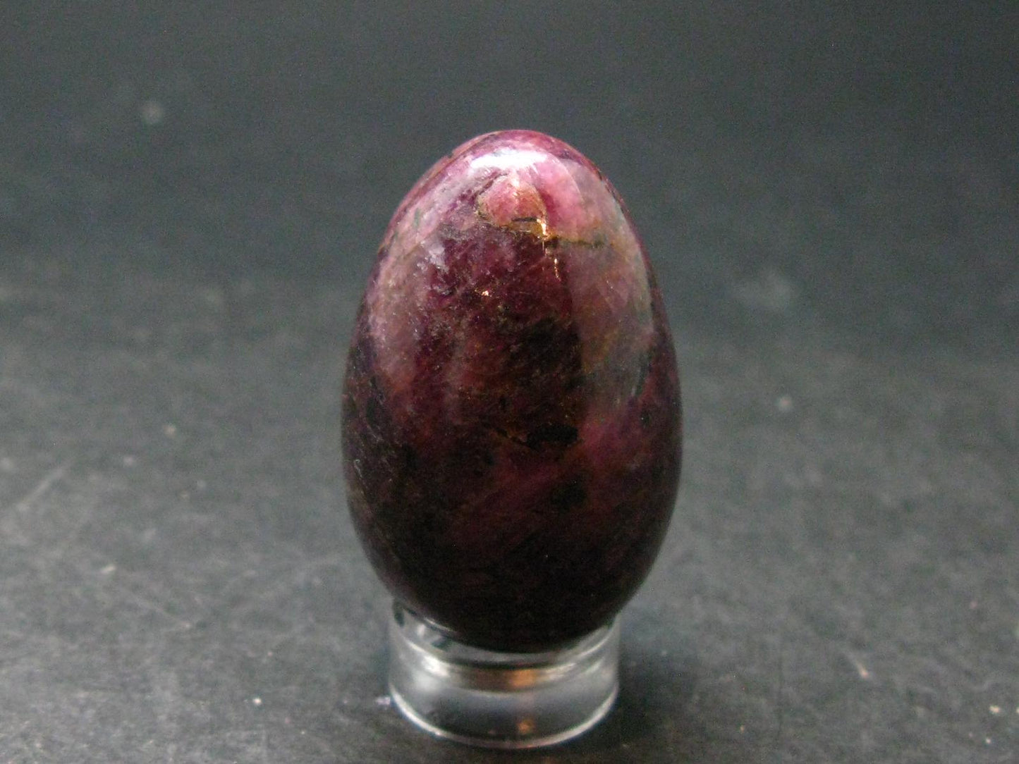 Ruby Egg From India - 1.4" - 38.87 Grams