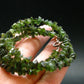 Lightweight Tumbled Green Tourmaline Beads Necklace from Brazil - 19" - 19.70 Grams