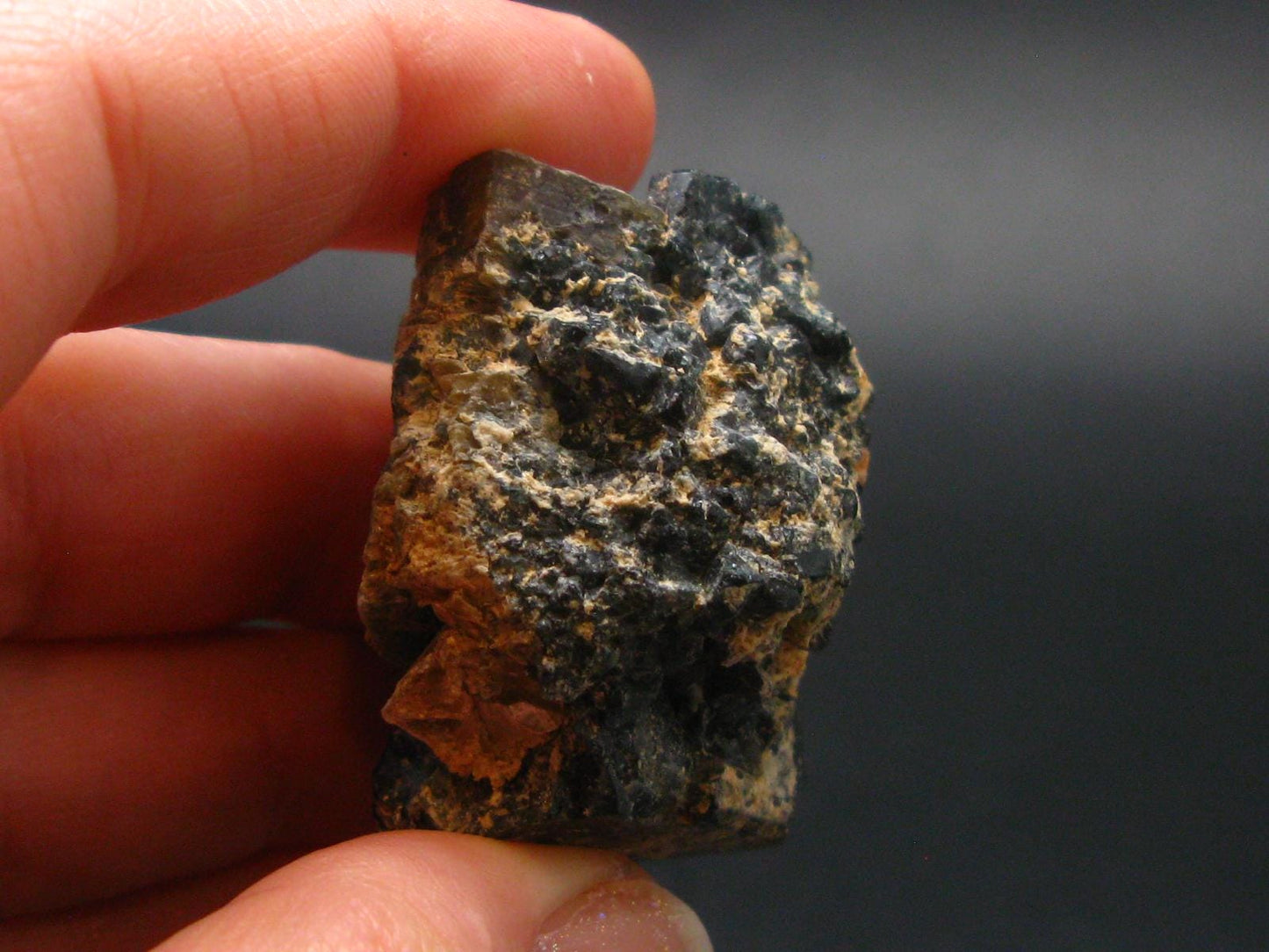 Blue Spinel Crystal From Madagascar - 1.5" - 33.31 Grams