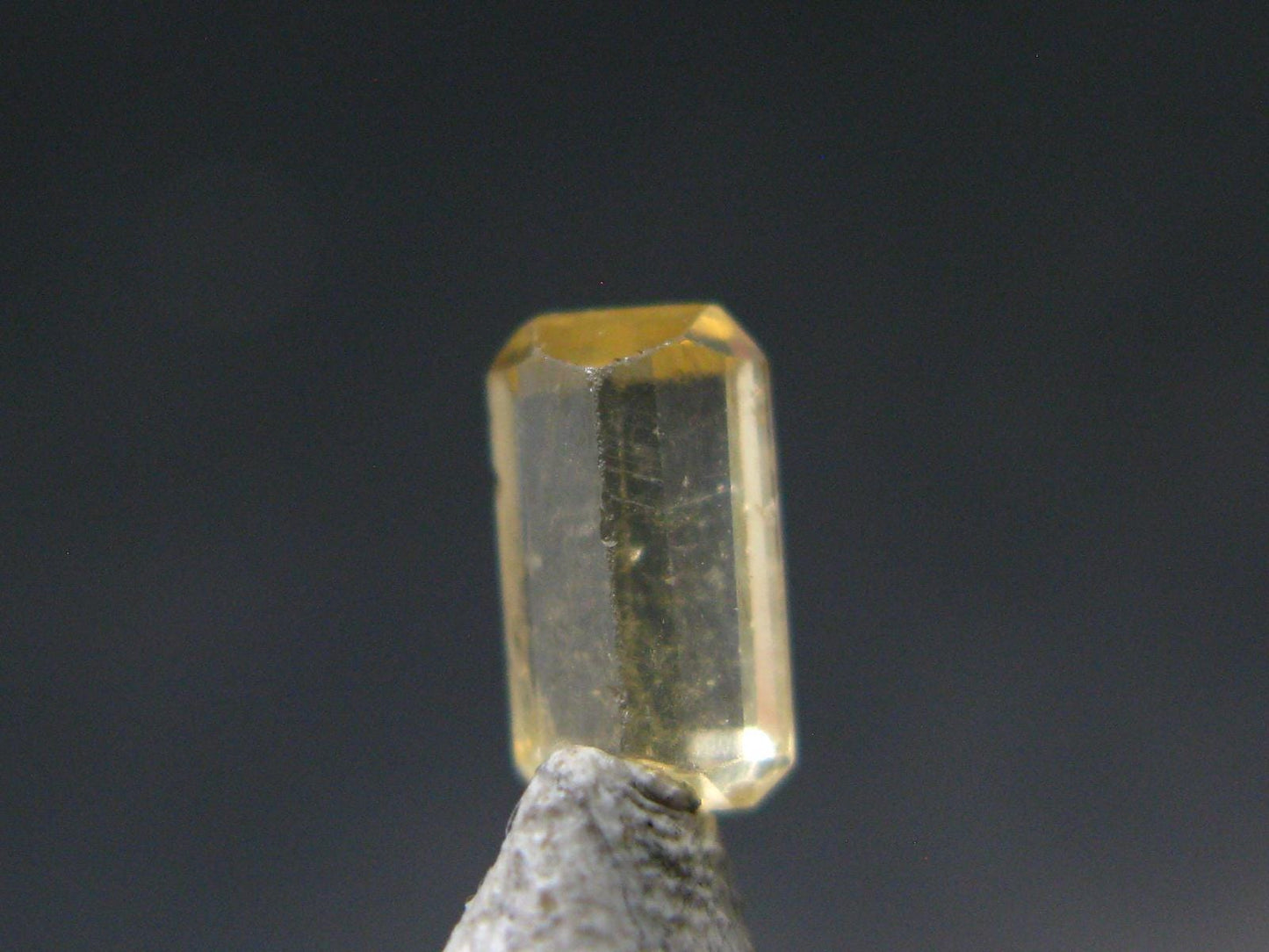Rare Scheelite Gem Cut Stone from China - 1.10 Carats