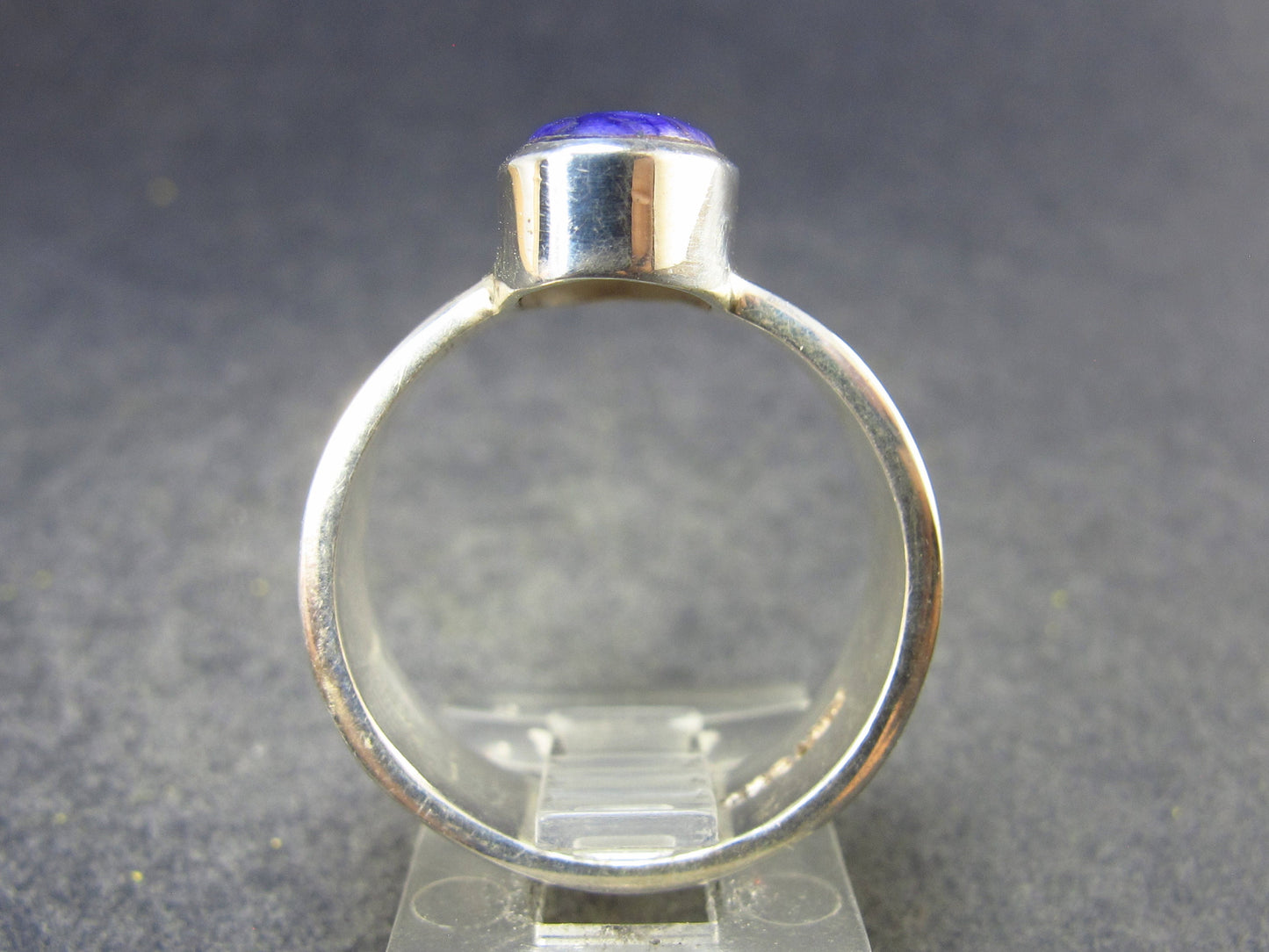 Sugilite Silver Ring From South Africa - 8.6 Grams - Size 9