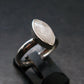 Natrolite Silver Ring From Russia - 2.12 Grams - Size 7