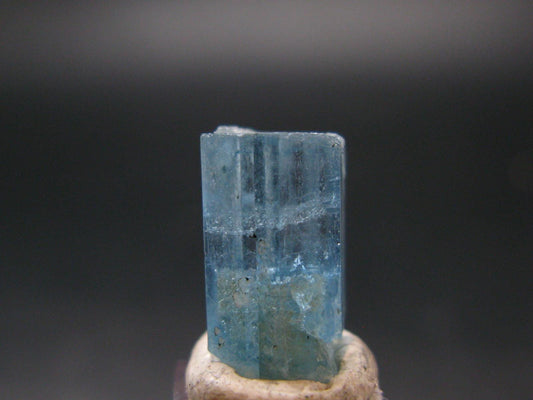 Gem Aquamarine Crystal Blue Beryl From Vietnam - 1.62 Grams - 0.6"