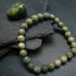 Serpentine Genuine Bracelet ~ 7 Inches ~ 8mm Round Beads