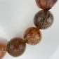 Rutilated Quartz Bracelet – Natural Gemstone Stretch Beaded Jewelry