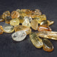 Lot of 25 Golden Scapolite Tumbled Stones from Tanzania - 138 Carats