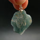 Grandidierite Silver Pendant From Madagascar - 1.2" - 6.14 Grams