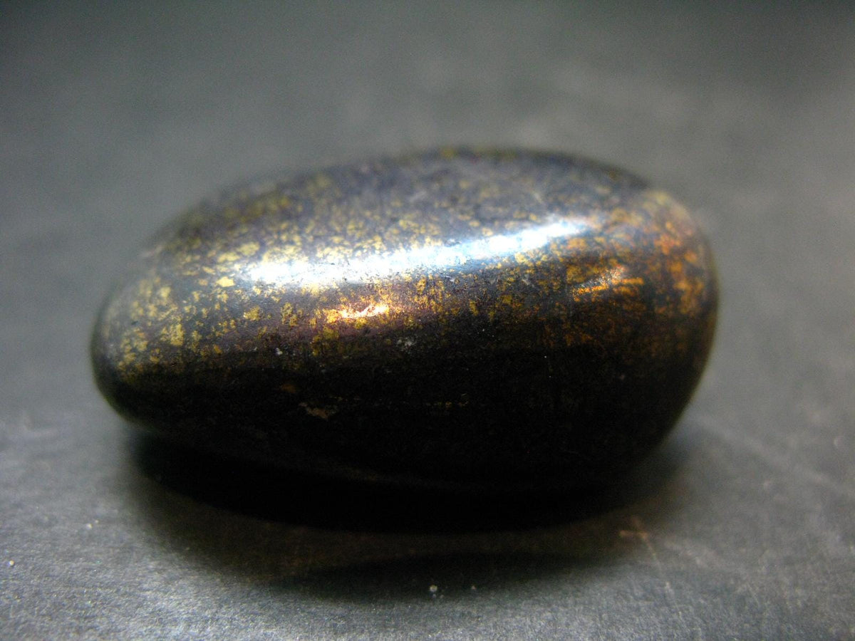 Covelite Covellite Tumbled Stone From Peru - 1.4" - 31.34 Grams