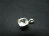 1.89 Carat Phenakite Phenacite Gem Sterling Silver Pendant from Nigeria - 0.5"