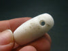 Rare White Barite Metal Free Pendant From Norway - 1.2" - 21.35 Grams