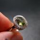 Moldavite Sterling Silver Ring From Czech Republic - Size 7.25 - 2.44 Grams