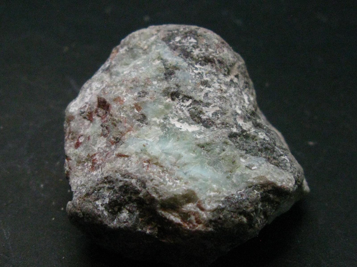 Rare Blue Raw Larimar Pectolite From Dominican Republic - 1.9"