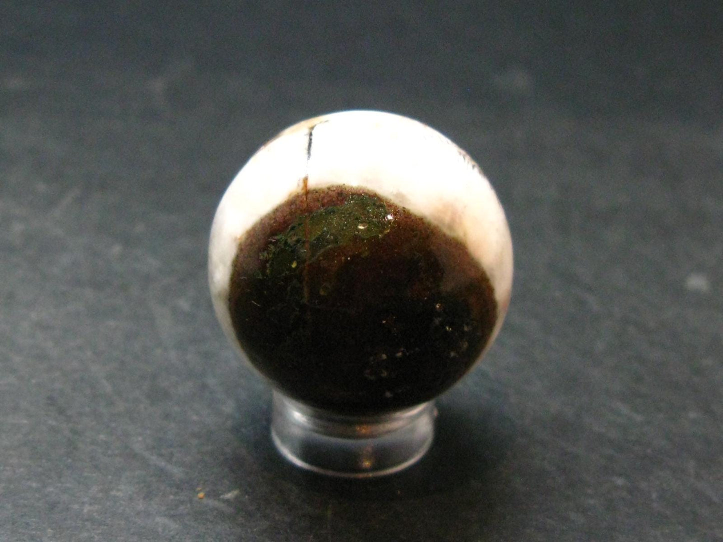 Natrolite Sphere Ball From Indonesia - 1.1" - 22.73 Grams