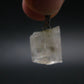 Rare Clear Natrolite Crystal Silver Pendant From Tanzania - 0.8" - 1.71 Grams