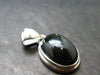 Black Star Diopside Silver Pendant From India - 3.44 Grams - 0.9"