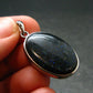 Rare Black Opal Sterling Silver Pendant from Australia - 1.4" - 4.49 Grams