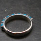 Genuine Turquoise Sterling Silver Ring - 3.20 Grams - Size 9.25