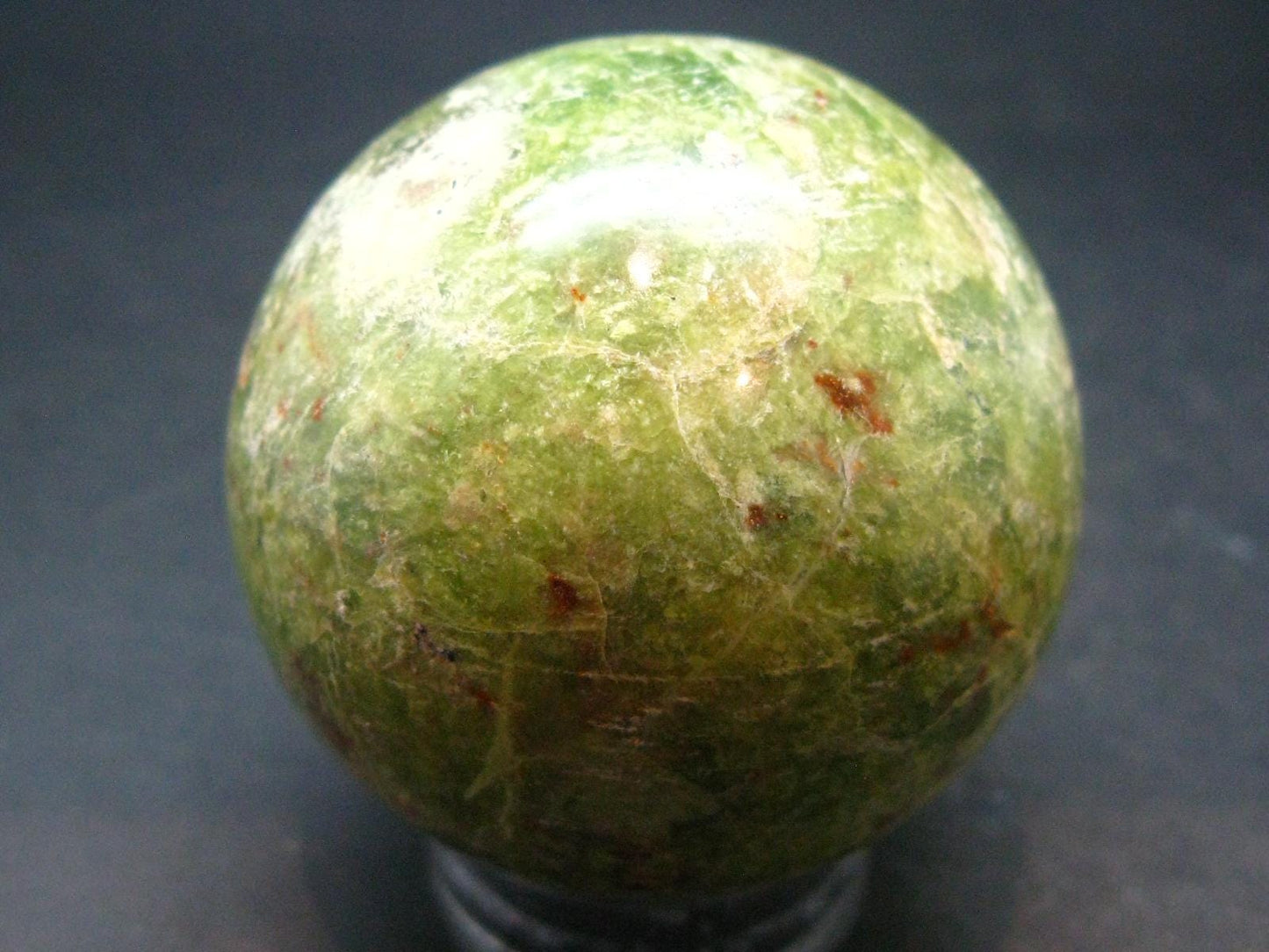 Rare Green Opal Sphere From Peru- 2.0" - 163.16 Grams