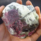 Rare Red Eudialyte Eudyalite Crystal from Russia - 3.2" - 296 Grams