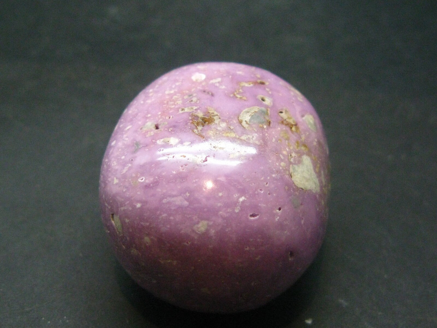 Phosphosiderite Tumbled Stone From Peru - 1.7"