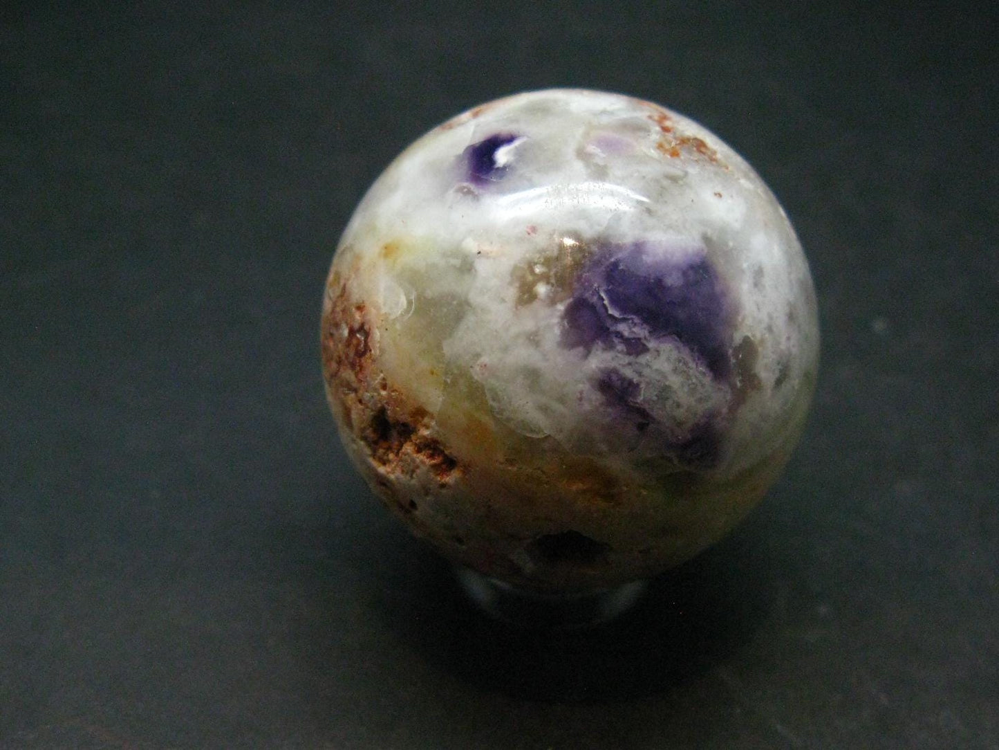 Natural Tiffany Stone Violet Opal polished Sphere Ball from USA - 1.3" - 47.21 Grams