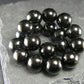 Whitby Jet Genuine Bracelet From UK ~ 7 Inches ~ 10mm Round Beads