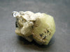Datolite Crystal Silver Pendant From Russia - 1.3" - 12.85 Grams
