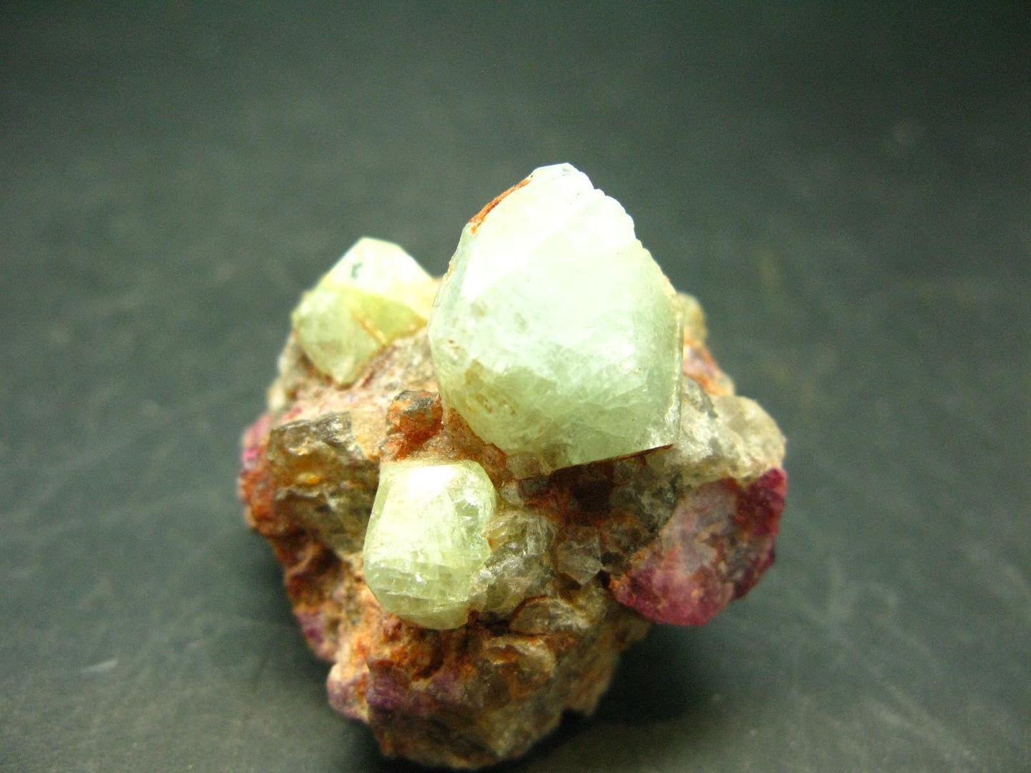 Rhodizite Rhodozite Cluster From Madagascar - 47.71 Grams - 1.6"