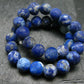 Lapis Lazuli Lazurite Genuine Bracelet ~ 7 Inches ~ 6mm Matte Beads