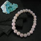 Pink Hemimorphite Genuine Bracelet ~ 7 Inches ~ 8mm Round Beads