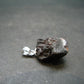 Gem Spessartine Spessartitne Garnet Pendant in SS From Brazil - 0.8" - 3.25 Grams