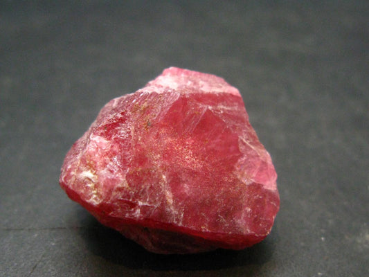 Large Rhodonite Rodonite Crystal From Brazil - 12.54 Grams - 0.9"