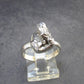 Large Meteorite Campo Del Cielo Sterling Silver Ring from Argentina - 3.98 Grams - Size 7