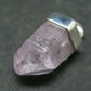 Vera Cruz Amethyst Silver Pendant From Mexico - 1.2" - 4.52 Grams