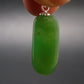 Chrysoprase Silver Pendant From Australia - 1.1" - 3.00 Grams