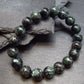 Seraphinite Clinochlore Genuine Bracelet ~ 7 Inches ~ 10mm Round Beads