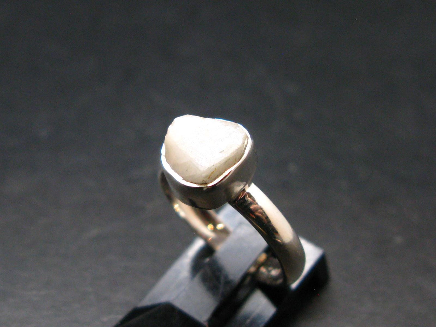 Phenakite Phenacite Sterling Silver Size 6 Ring from Nigeria - 2.11 Grams