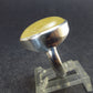Fine Rutilated Quartz Silver Ring from Brazil - 6.76 Grams - Size 6.5