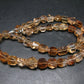 Extremely Rare Brown Champagne Topaz Necklace From Pakistan - 17" - 10mm Facetted Beads