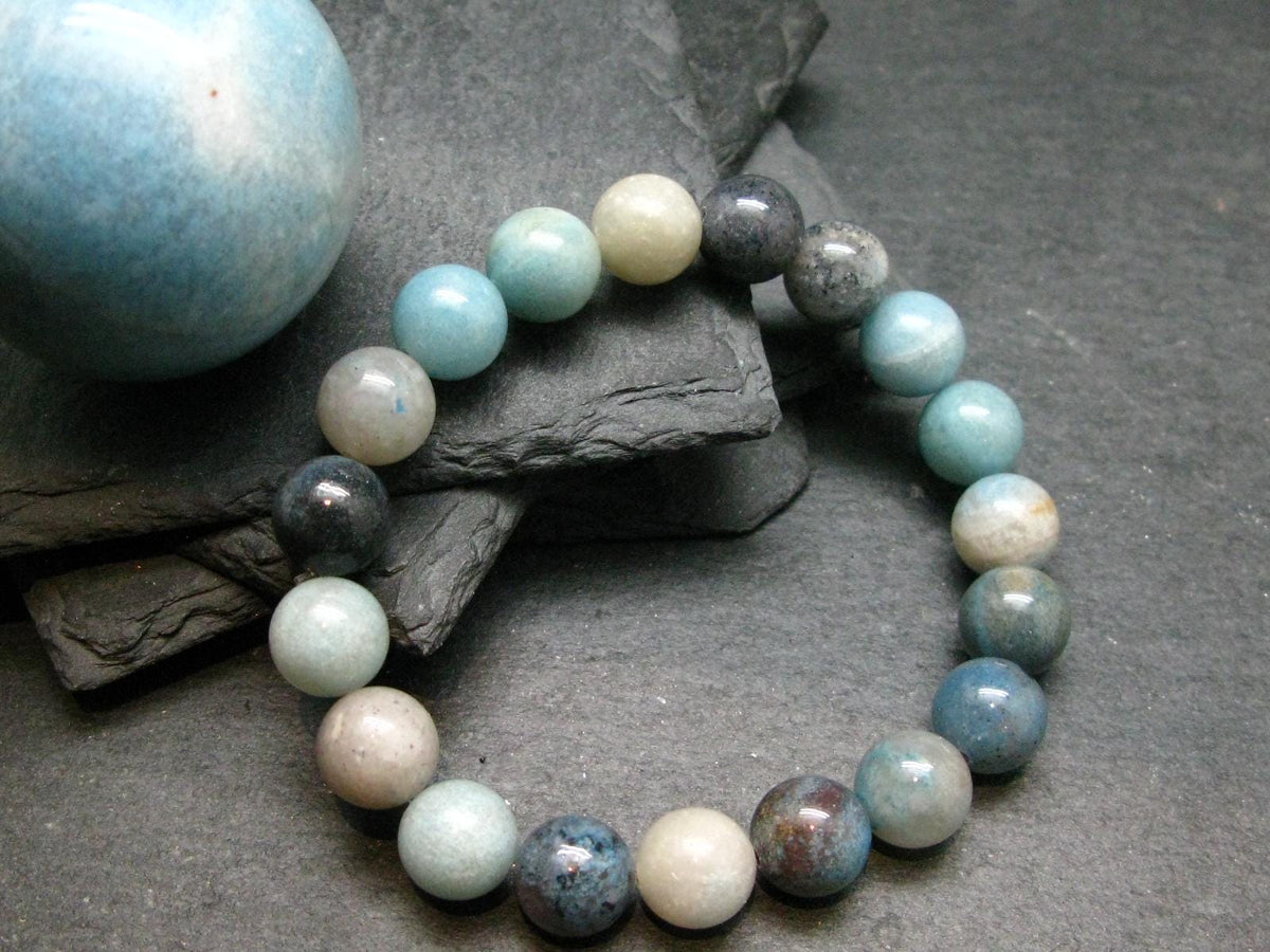 Trolleite Genuine Bracelet ~ 7 Inches ~ 10mm Round Beads
