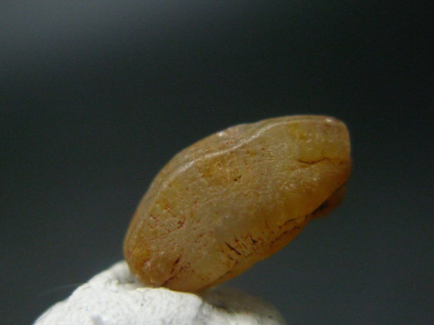 Large Gem Yellow Sapphire Corundum Crystal From Sri Lanka - 0.5" - 4.42 Carats