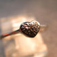 Genuine Alexandrite Gem Silver Ring From Russia - Size 5.5 - 1.12 Grams