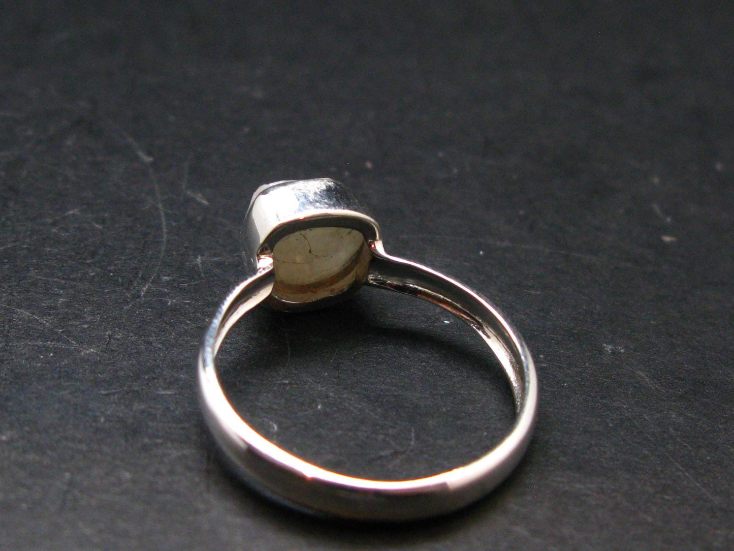 Phenakite Phenacite Sterling Silver Size 8 Ring from Nigeria - 2.06 Grams