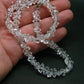 Herkimer Diamond Quartz Necklace From USA - 17" - 38.1 Grams
