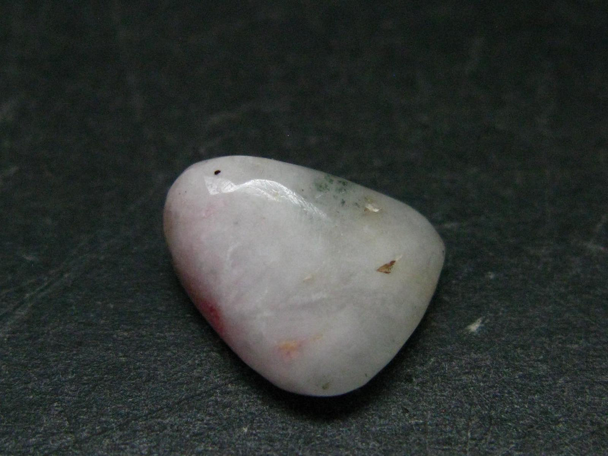 Rare Pink Tugtupite Tumbled Piece From Greenland - 5.52 Carats - 0.5"
