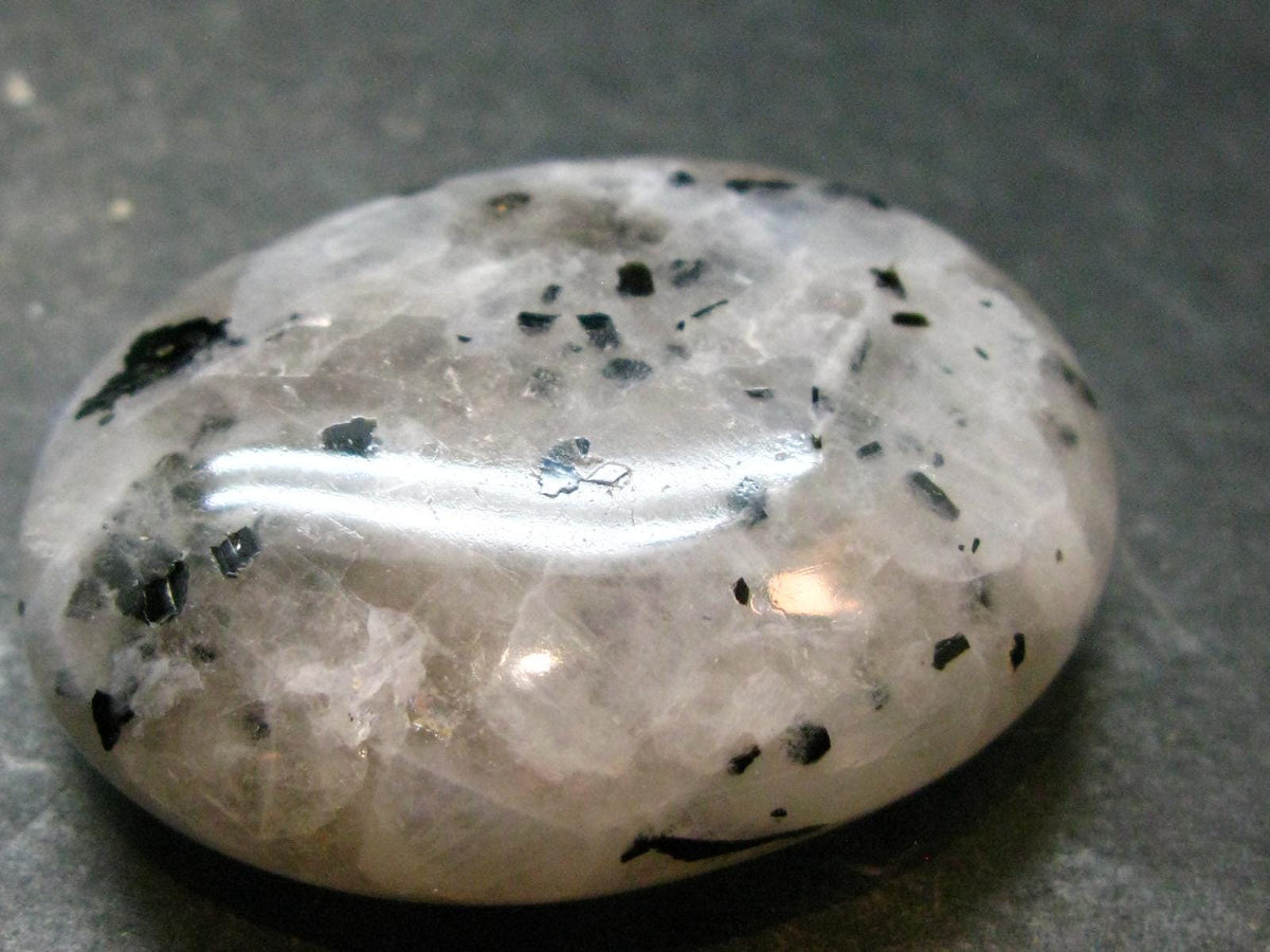 Moonstone Polished Stone from India - 1.7" - 35.74 Grams