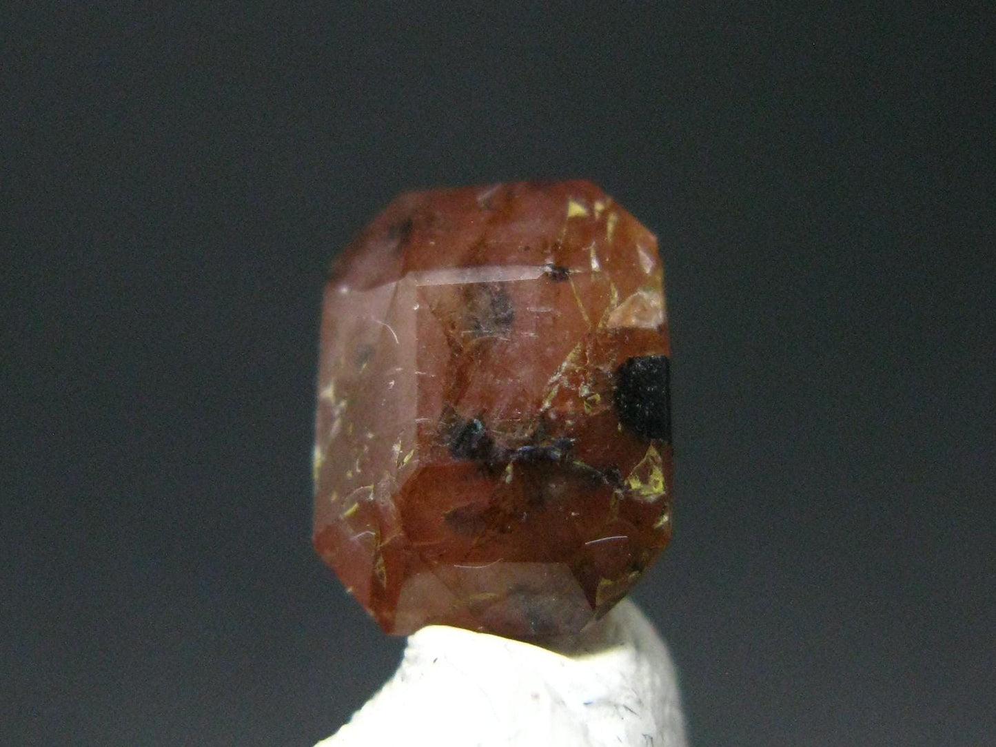 Rare Gem Bustamite Cut Stone from Australia - 3.24 Carats